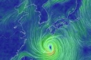 제6호 태풍 '카눈' 한반도 관통 ‘영남권 초비상’
