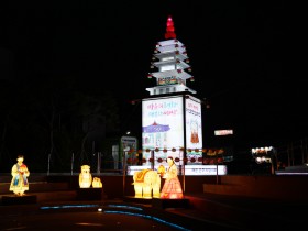 태안군,불기2568년 석가탄신일 봉축탑 점등